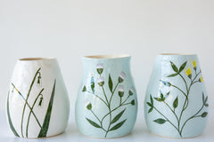 Flower Vase Large Blue