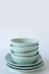 Flower Snack Bowl-Teal