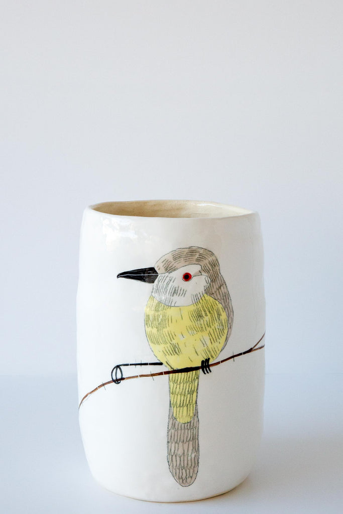 Bird Vase Medium White