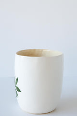 Daisy Vase Small-White