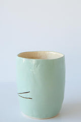 Bird Vase Small-Teal