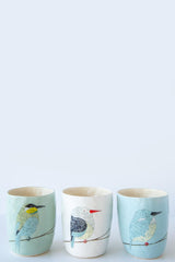 Bird Vase Small-Blue