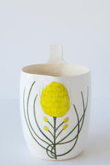 Flower Pitcher White