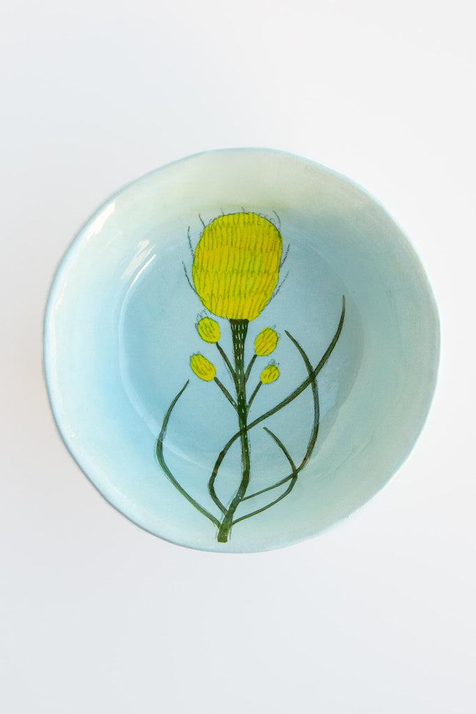 Flower Snack Bowl-Grey