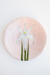 Flower Plate Medium Pink