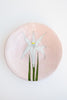 Flower Plate Medium Pink