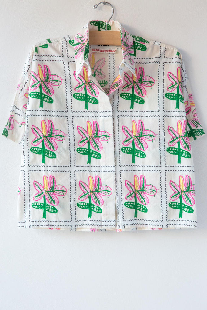 Emb Screen Print Shirt