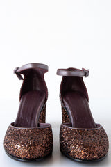 Malva Glitter Heel