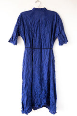 Shirring Stripe Dress