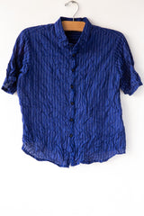 Shirring Stripe SS Top