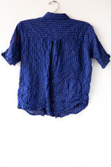 Shirring Stripe SS Top