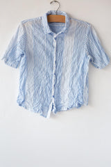 Shirring Stripe SS Top