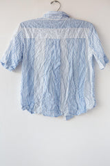 Shirring Stripe SS Top