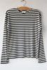 Basic Stripe LS Tee