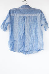 Shirring Stripe SS Top