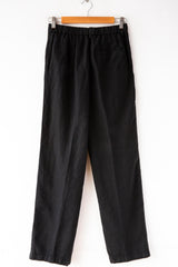 Linen Blend Straight Leg