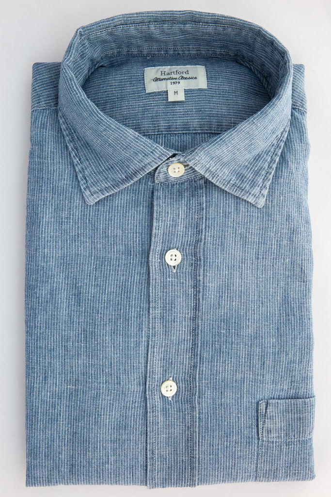 Paul Linen/Cotton Stripe Shirt