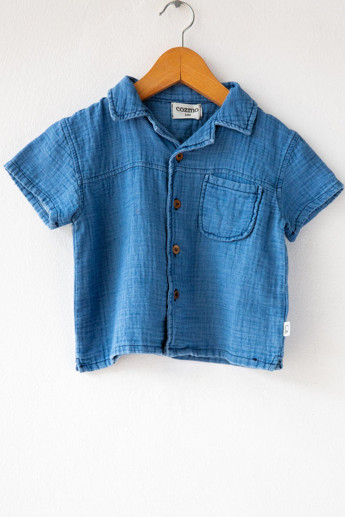 Gale Denim Gauze Shirt