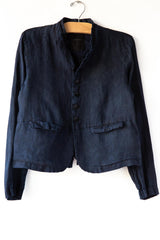 Charcoal Dyed Dobby Jacket