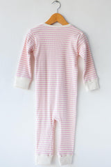 Stripe Ribbed Romper