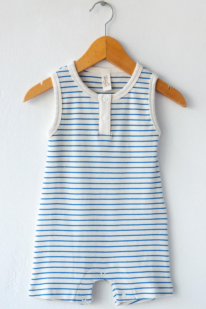 Stripe S/L Romper
