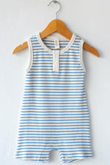 Stripe S/L Romper