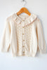Ruffle Collar Cardigan