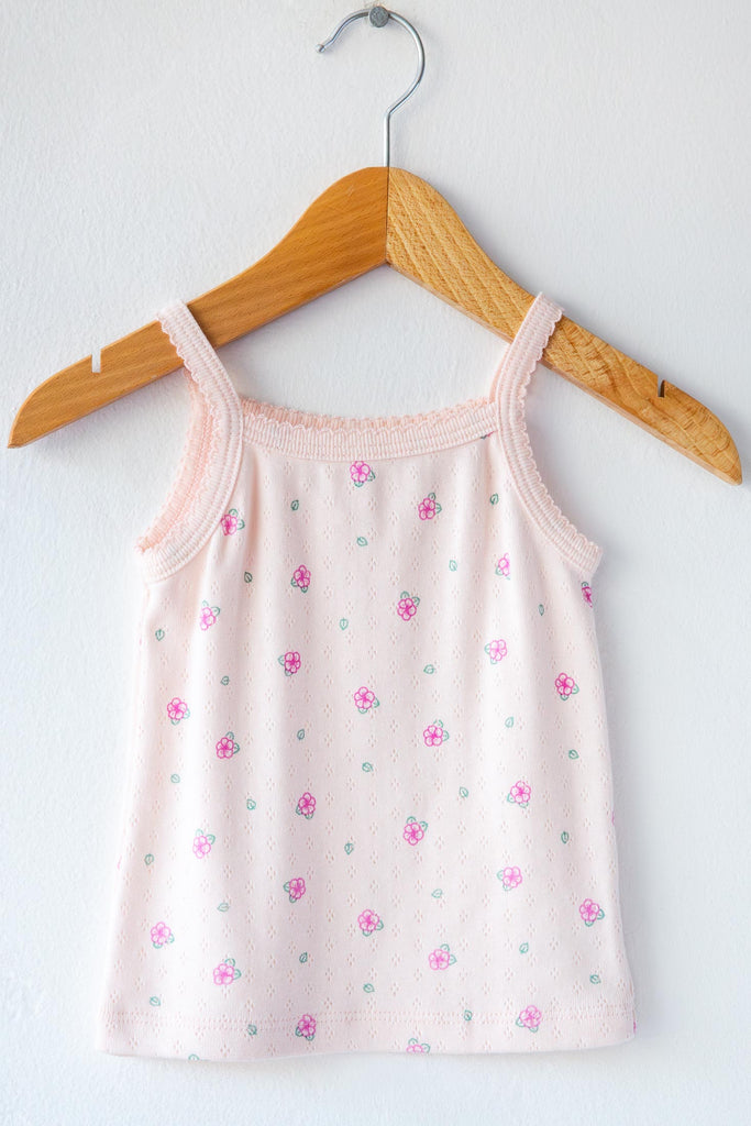 Pointelle Flower Cami
