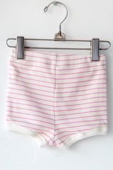 Stripe Ribbed Short
