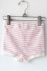 Stripe Ribbed Short