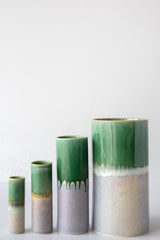 Glazed Cylinder Vase