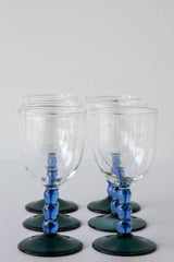 Circle Stem Wine Glass