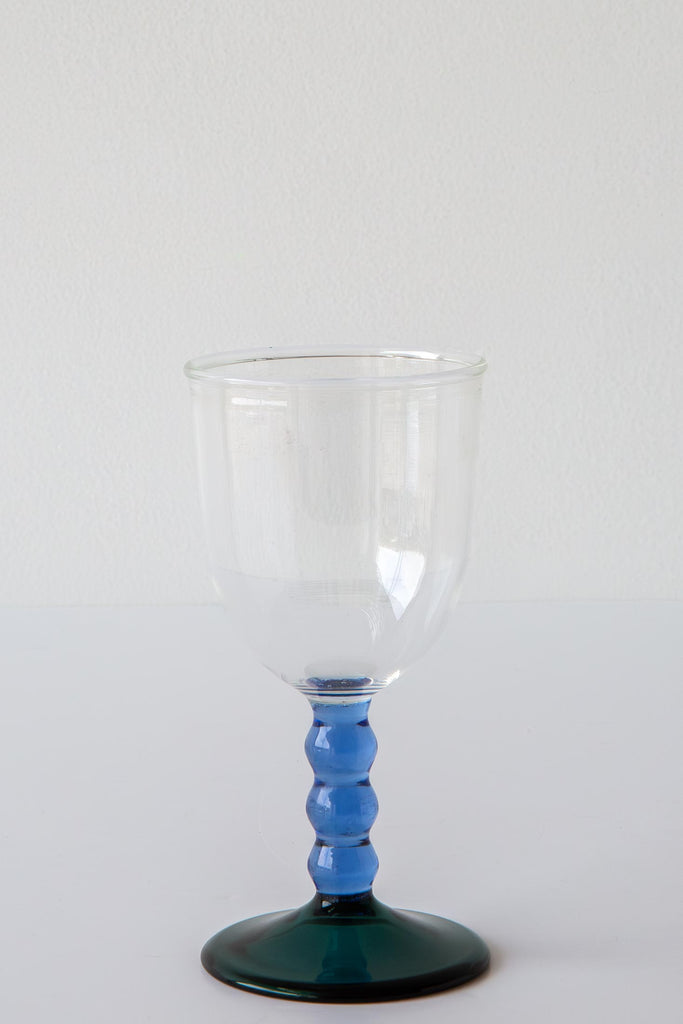 Circle Stem Wine Glass