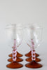 Circle Stem Wine Glass