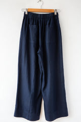Wide Leg Linen Trouser