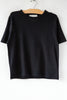 Slit Neck S/S Tee