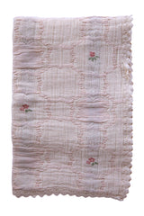 Cleo Floral Baby Blanket