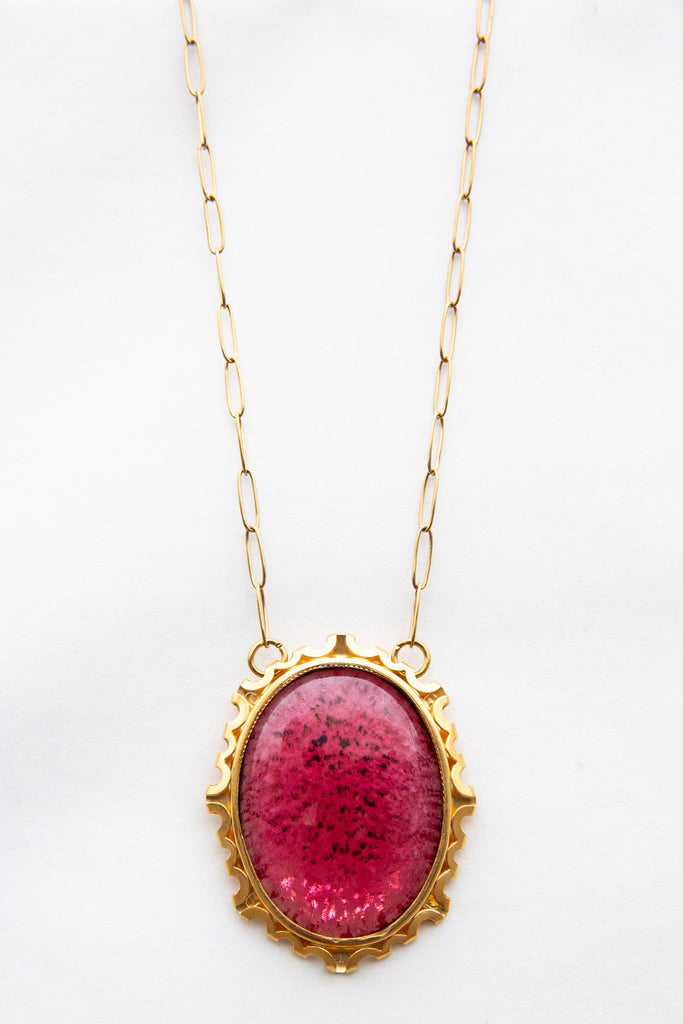 Paperclip Chain Pendant