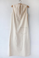 Diagonal Denim Dress