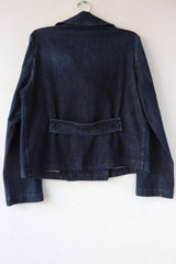 Double Breasted Denim Jacket