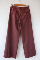 Twill Wide Leg Pant