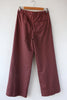 Twill Wide Leg Pant