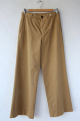 Twill Wide Leg Pant