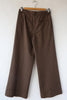 Twill Wide Leg Pant