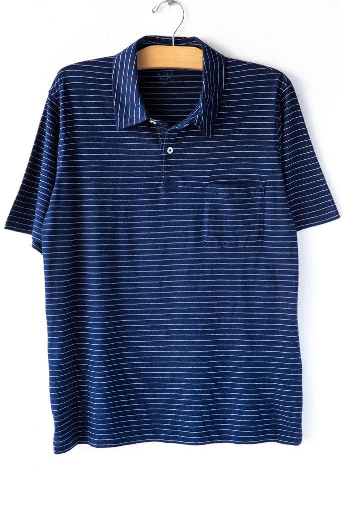 Stripe Pocket Polo