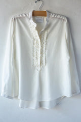 Camilla Silk Ruffle Shirt