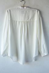 Camilla Silk Ruffle Shirt