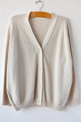 Cotton Paper Yarn Cardi