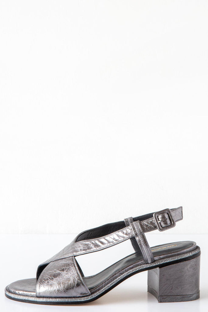 Metallic Bomber Sandal