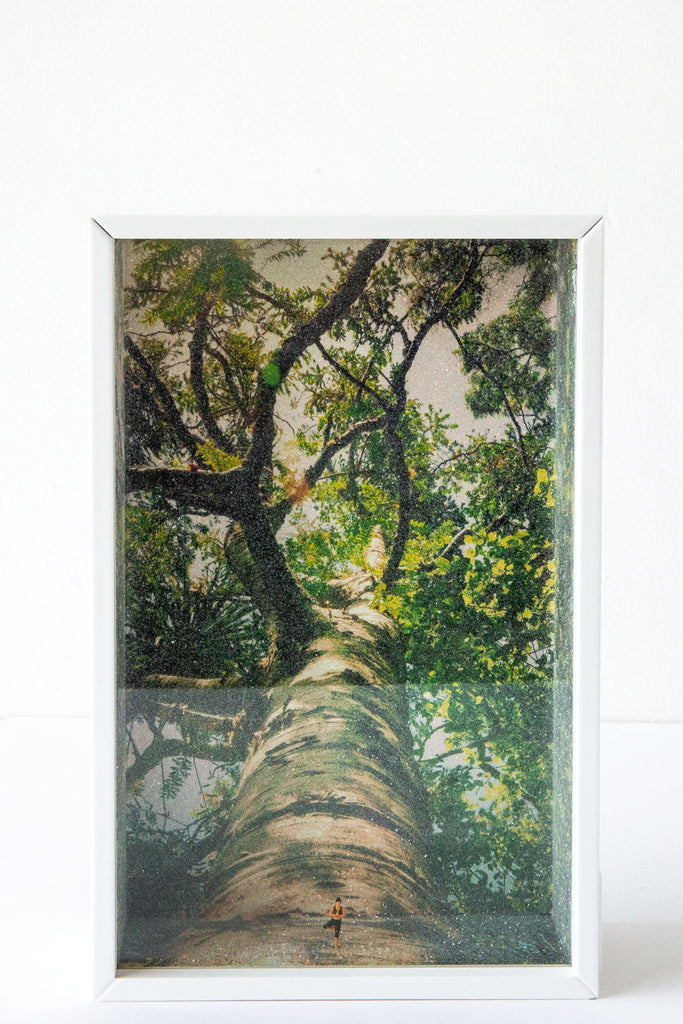 Miniature Art Box Yoga Tree